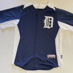 Detroit Tigers Navy and White Jersey